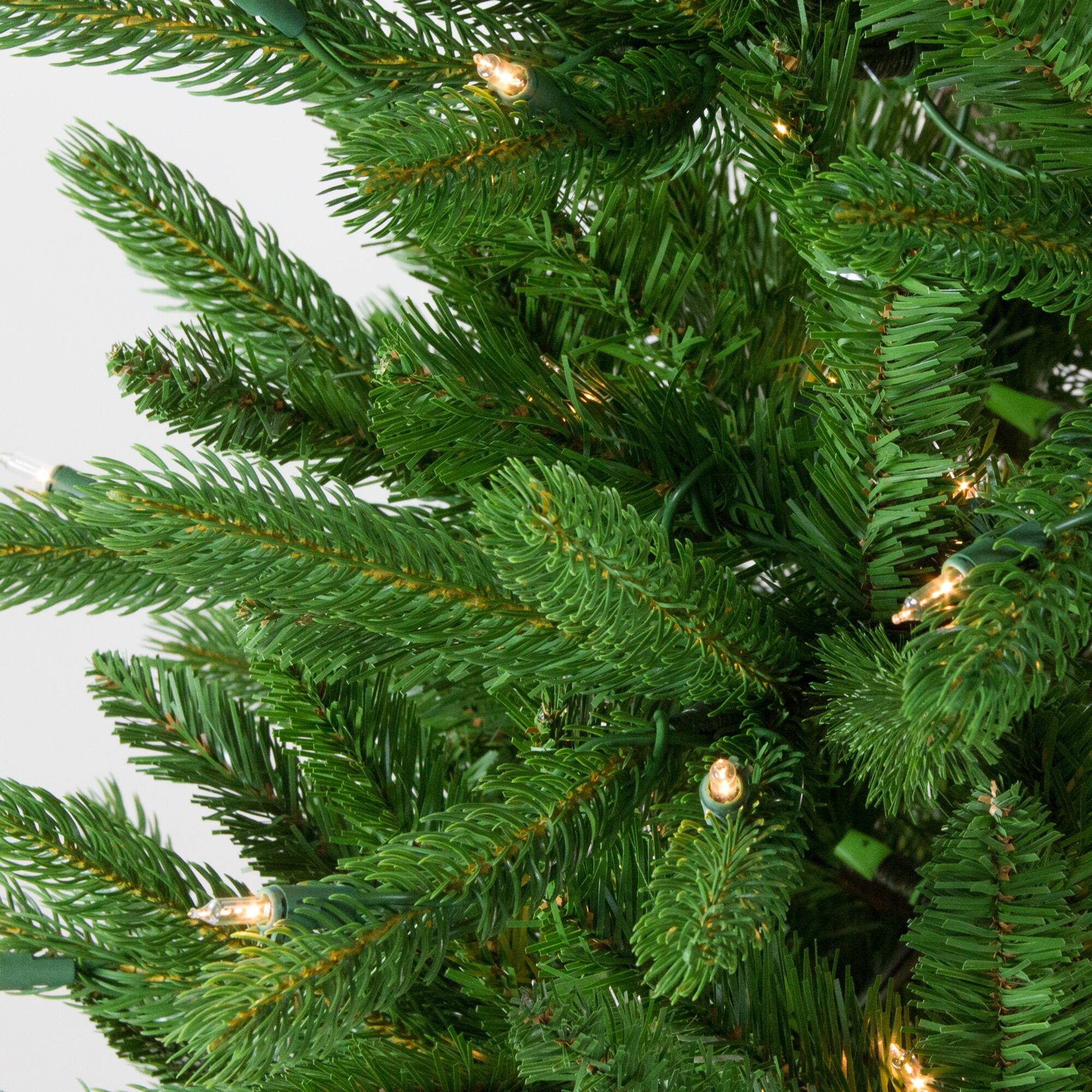 7.5ft. Pre-Lit Real Touch™️ Northwood Noble Fir Artificial Christmas Tree, Clear Lights